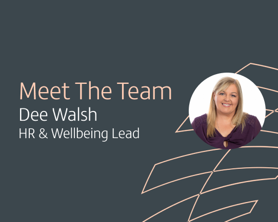 Meet the team - Dee Walsh - HR & Wellbeing Lead
